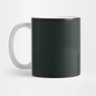 green pattern Mug